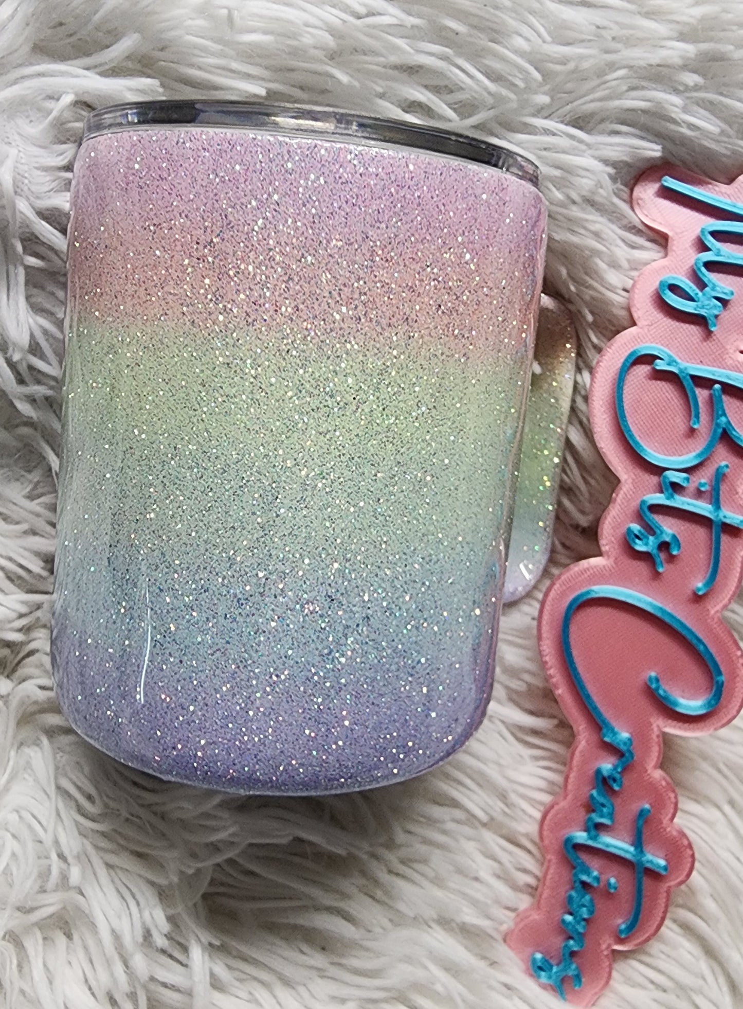 10 oz Summer Junkie Pastel Rainbow Coffee Mug