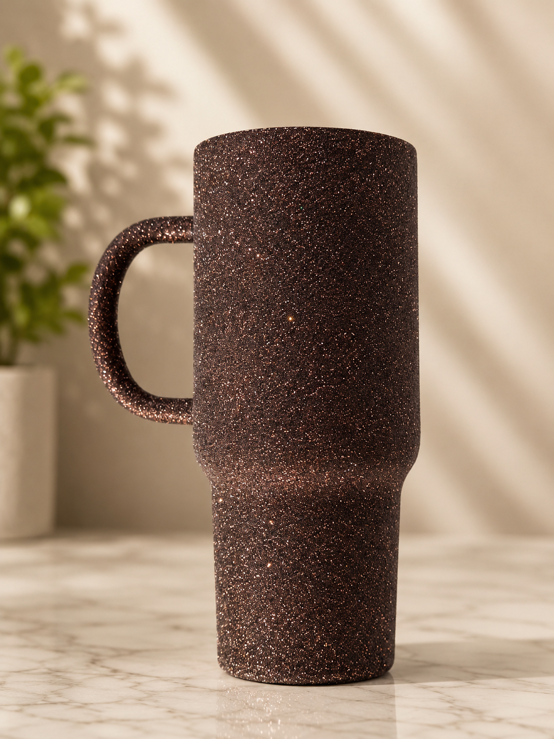 24 oz travel brown grab