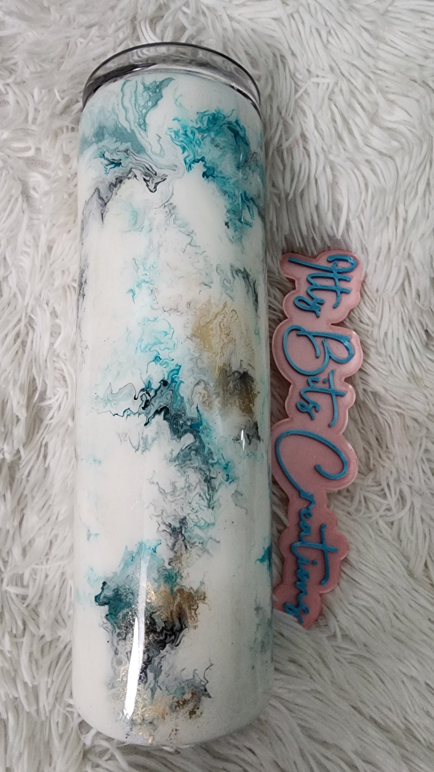 30 oz Marble Otter