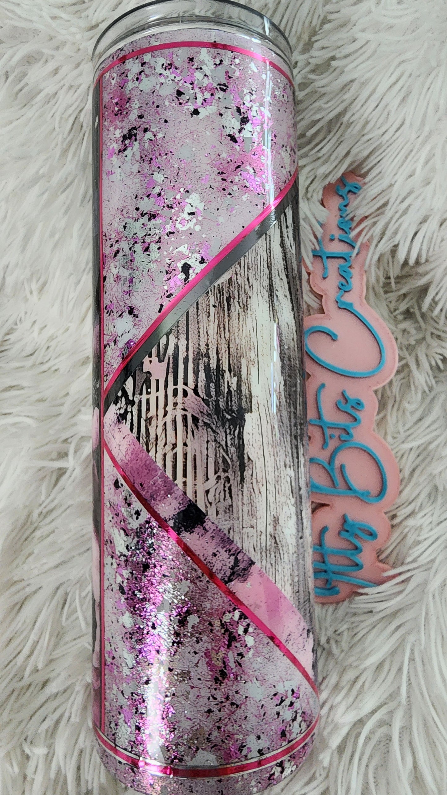 30 oz Pink Media