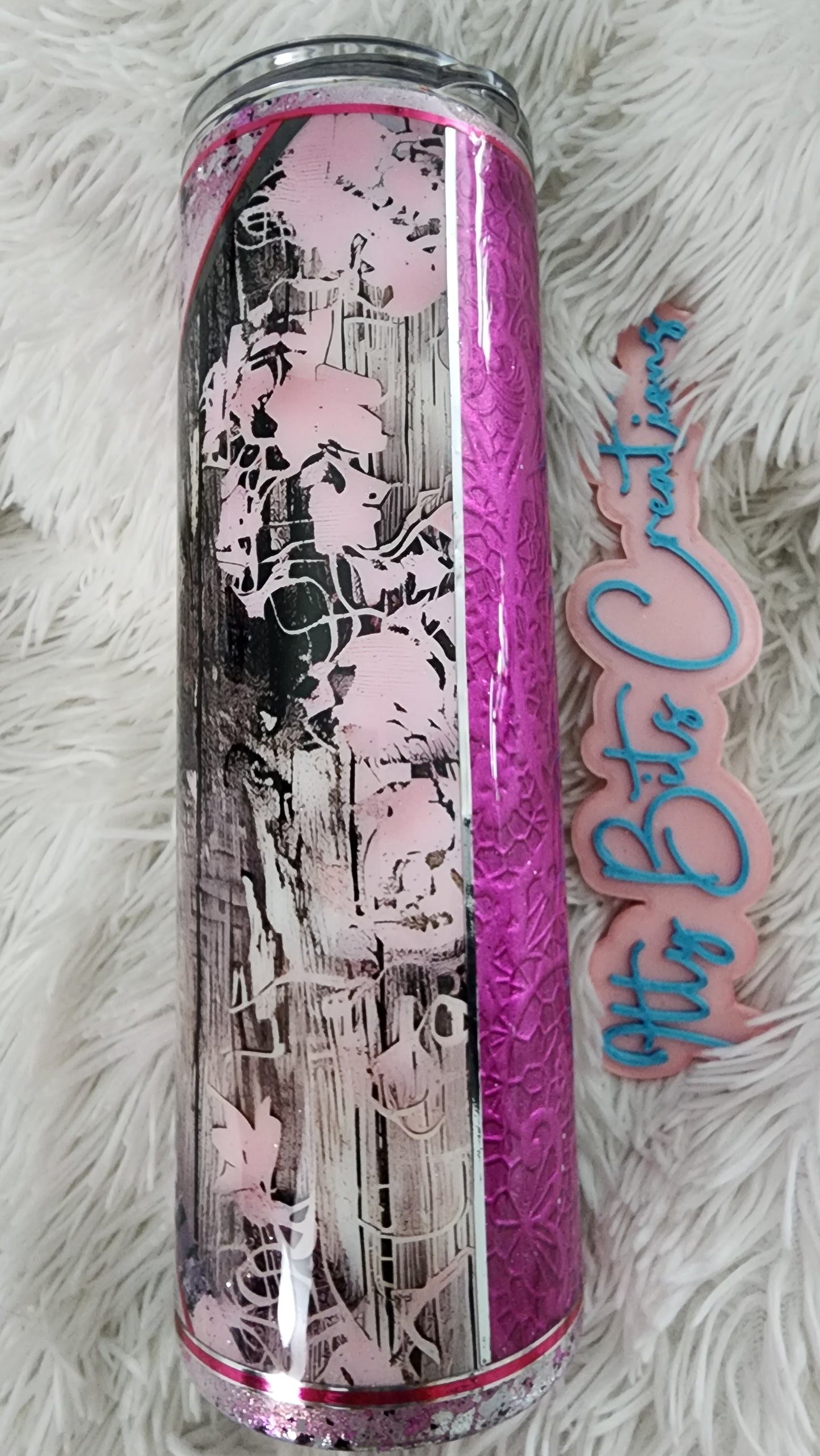 30 oz Pink Media