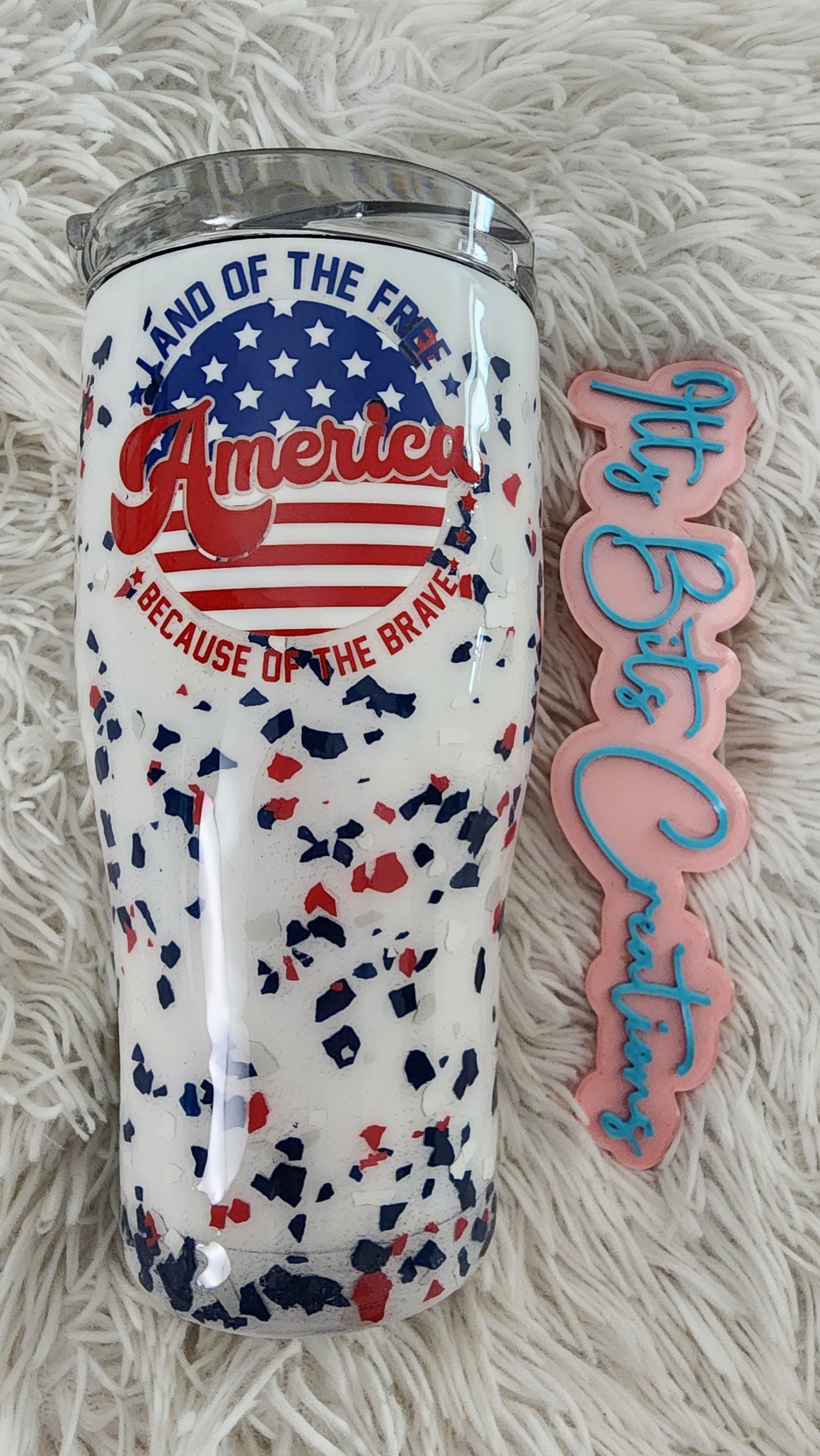 30 oz curve Land Of The Free