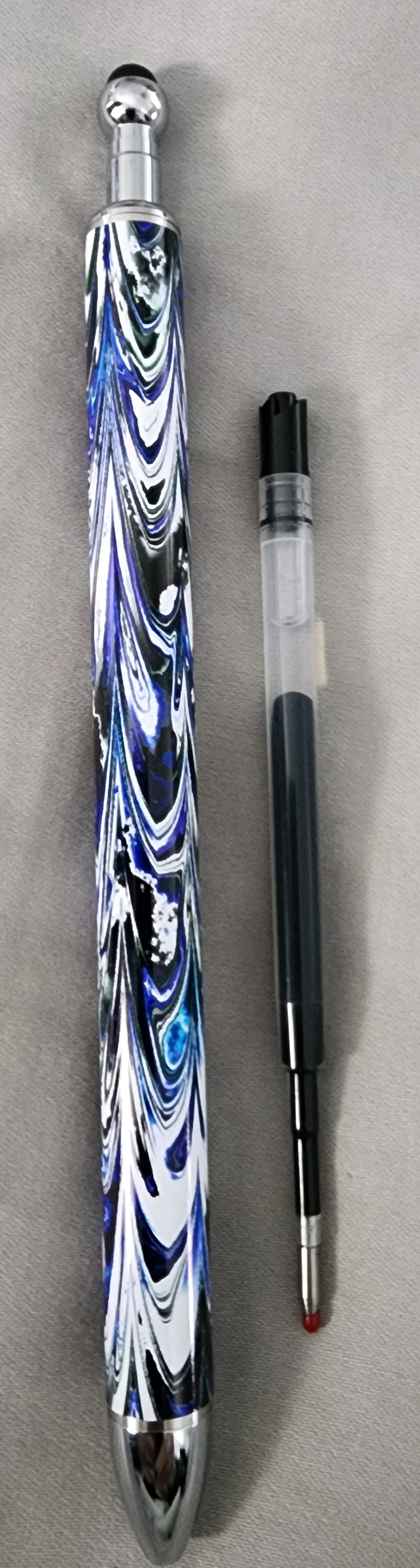 Blue Swirl pen