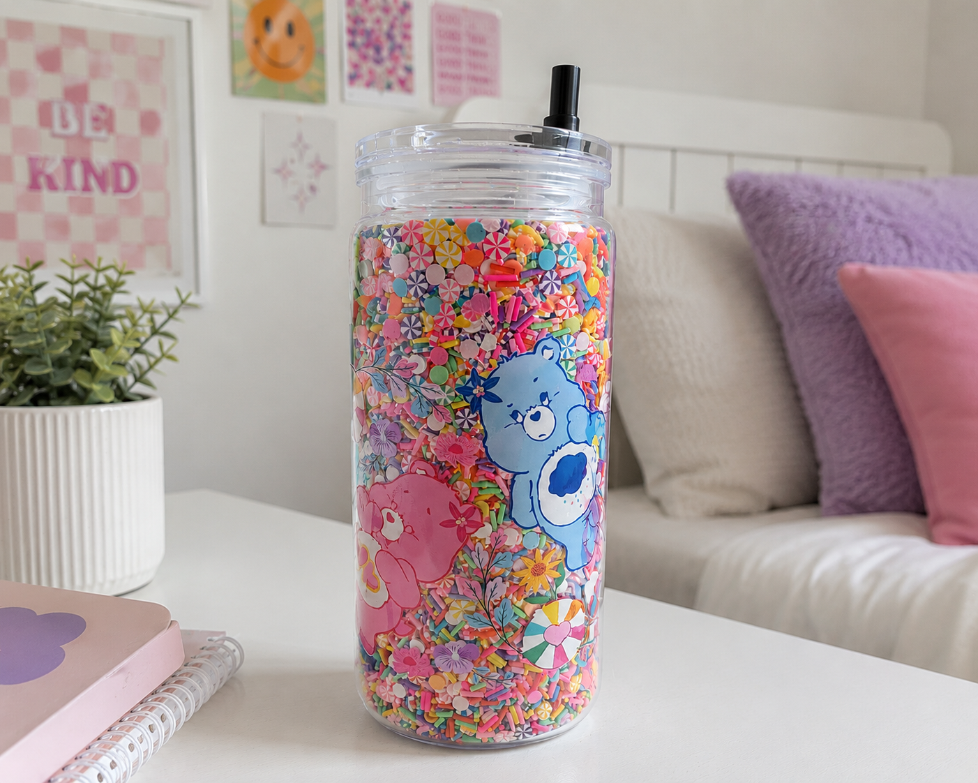 20 oz Confetti Bears