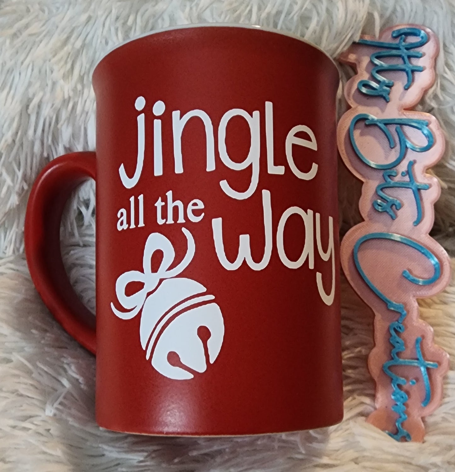 Jingle All The Way heavy ceramic mug