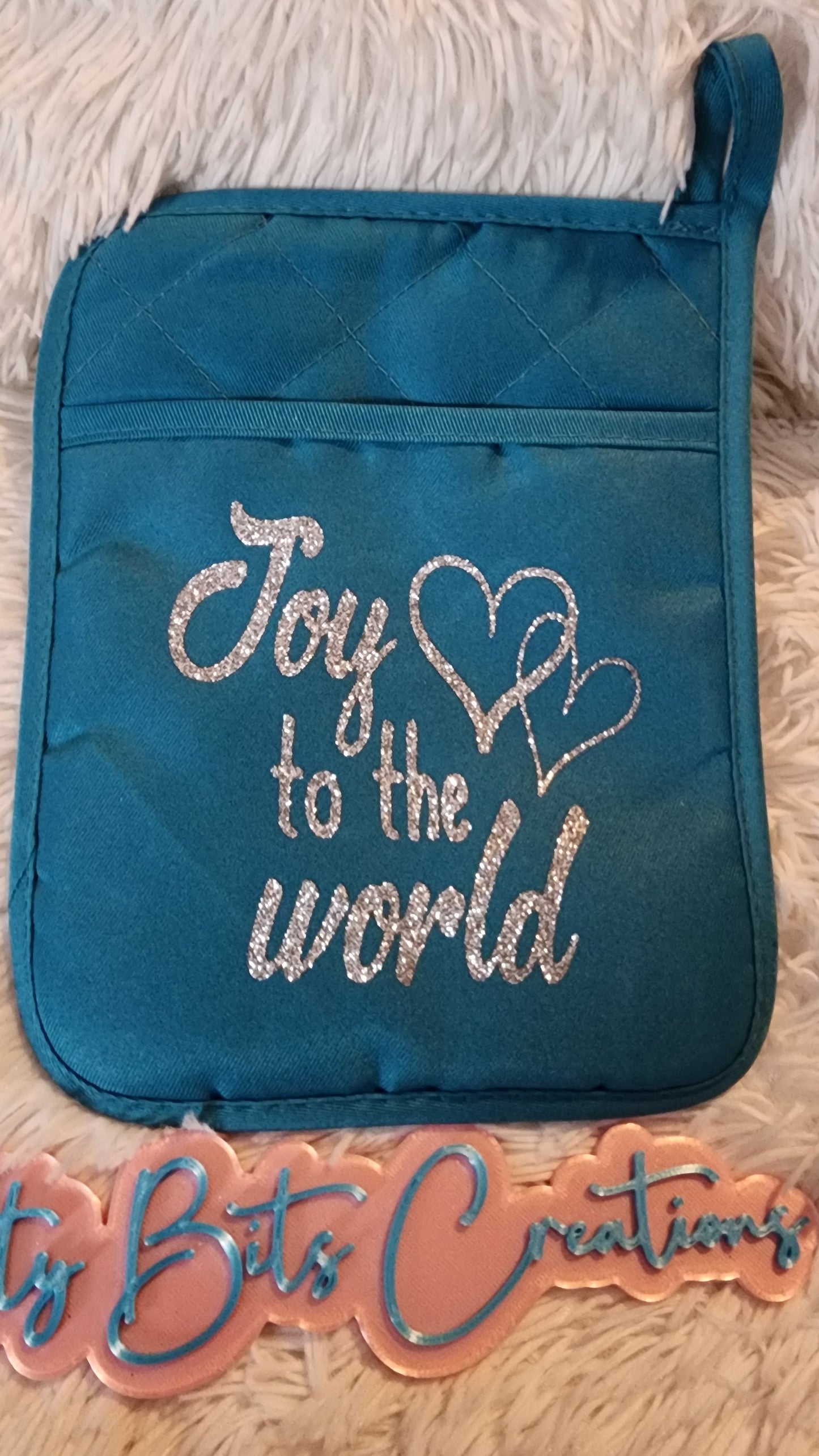 Joy To The World potholder