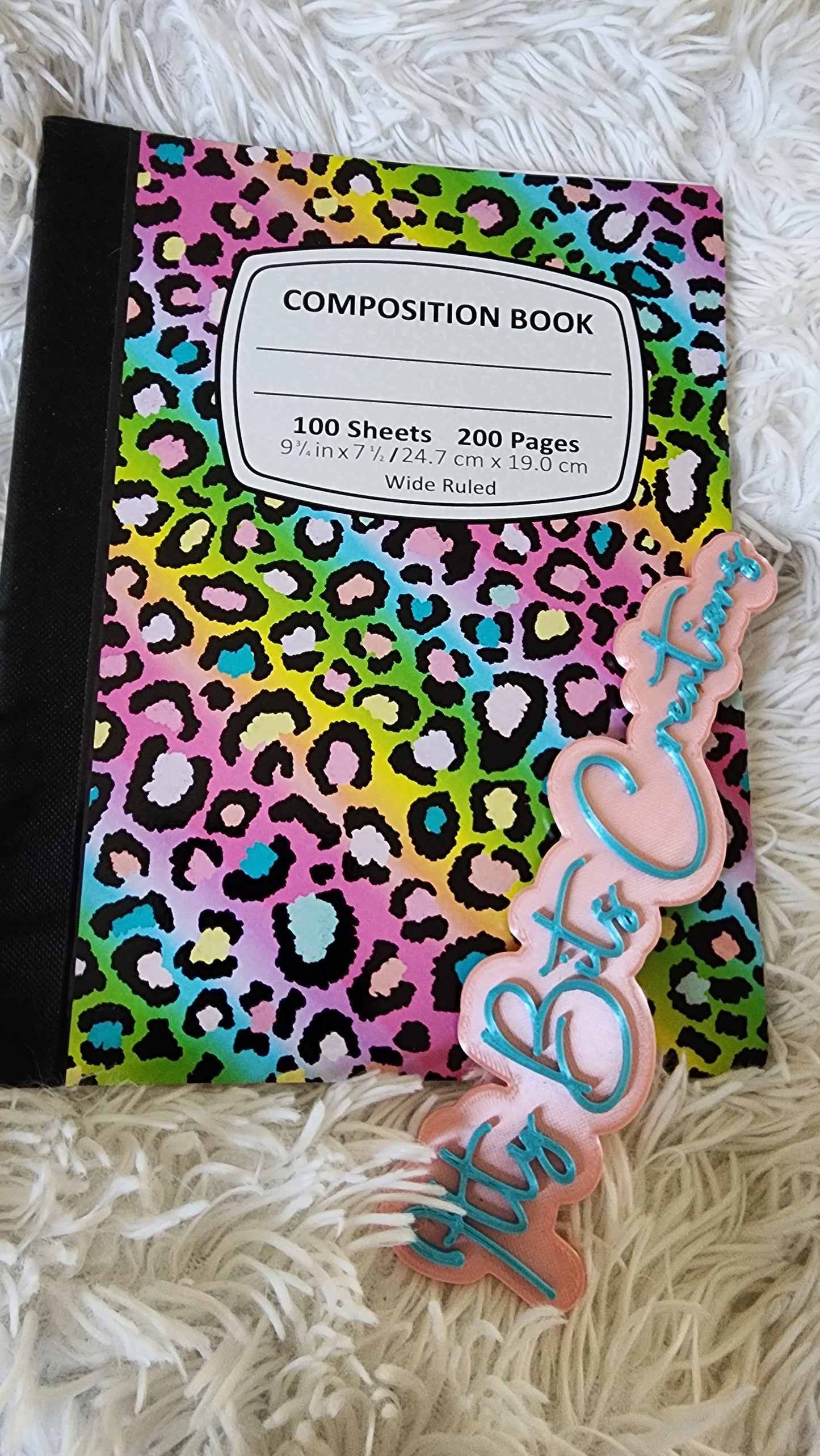 Leopard. Composition Notebook.