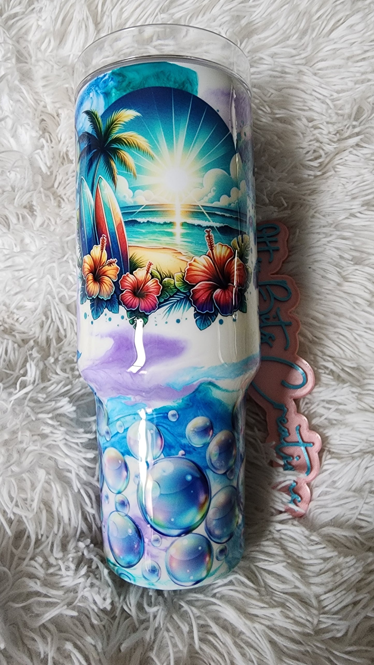 40 oz Bubble Beach