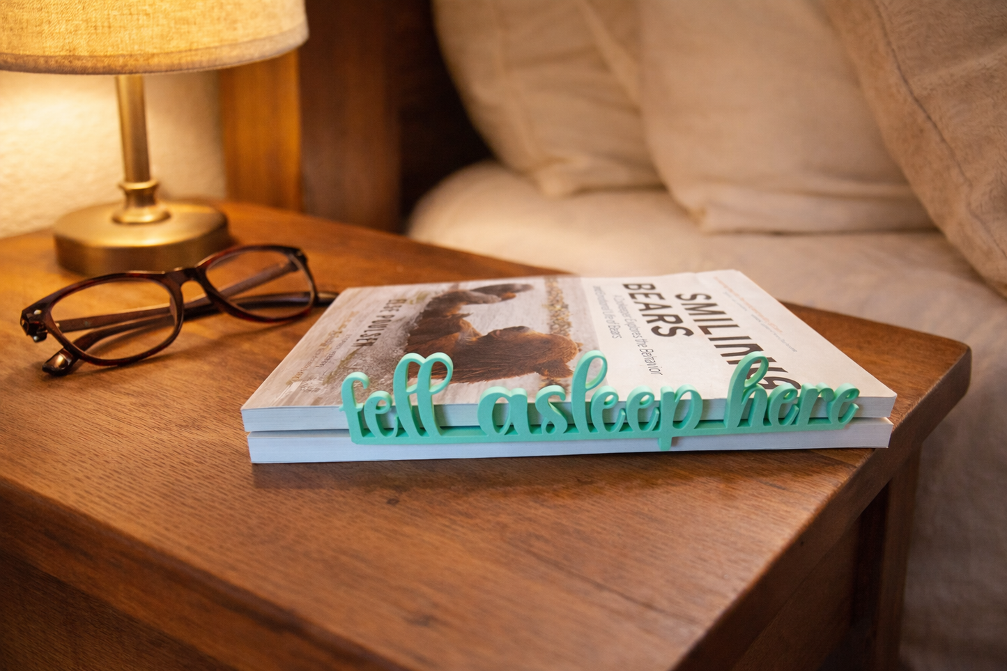 Fell Asleep Here Bookmark