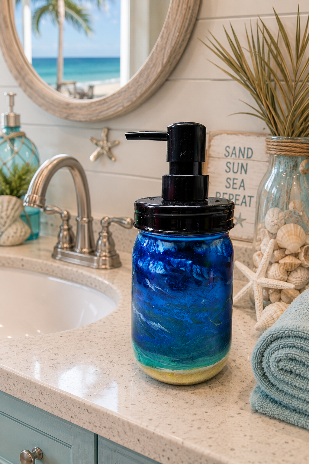 Ocean Soap Dispenser
