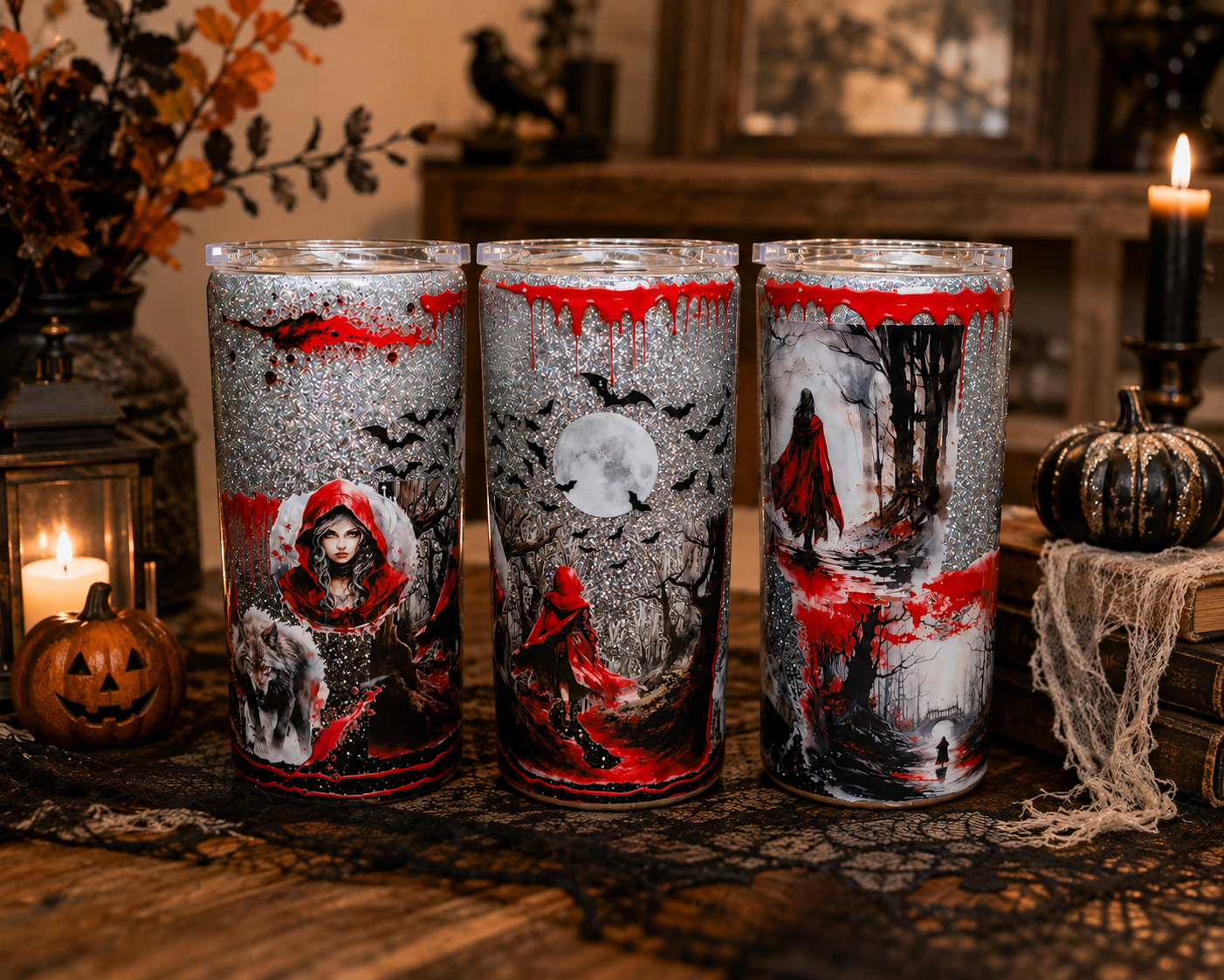 24 oz Fatty Red Riding Hood