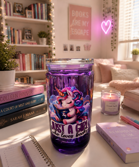 20 oz Book Girl snowglobe