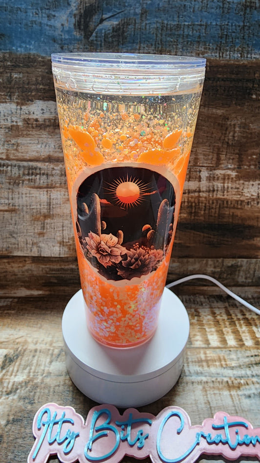 24 oz Acrylic Sunset Lava