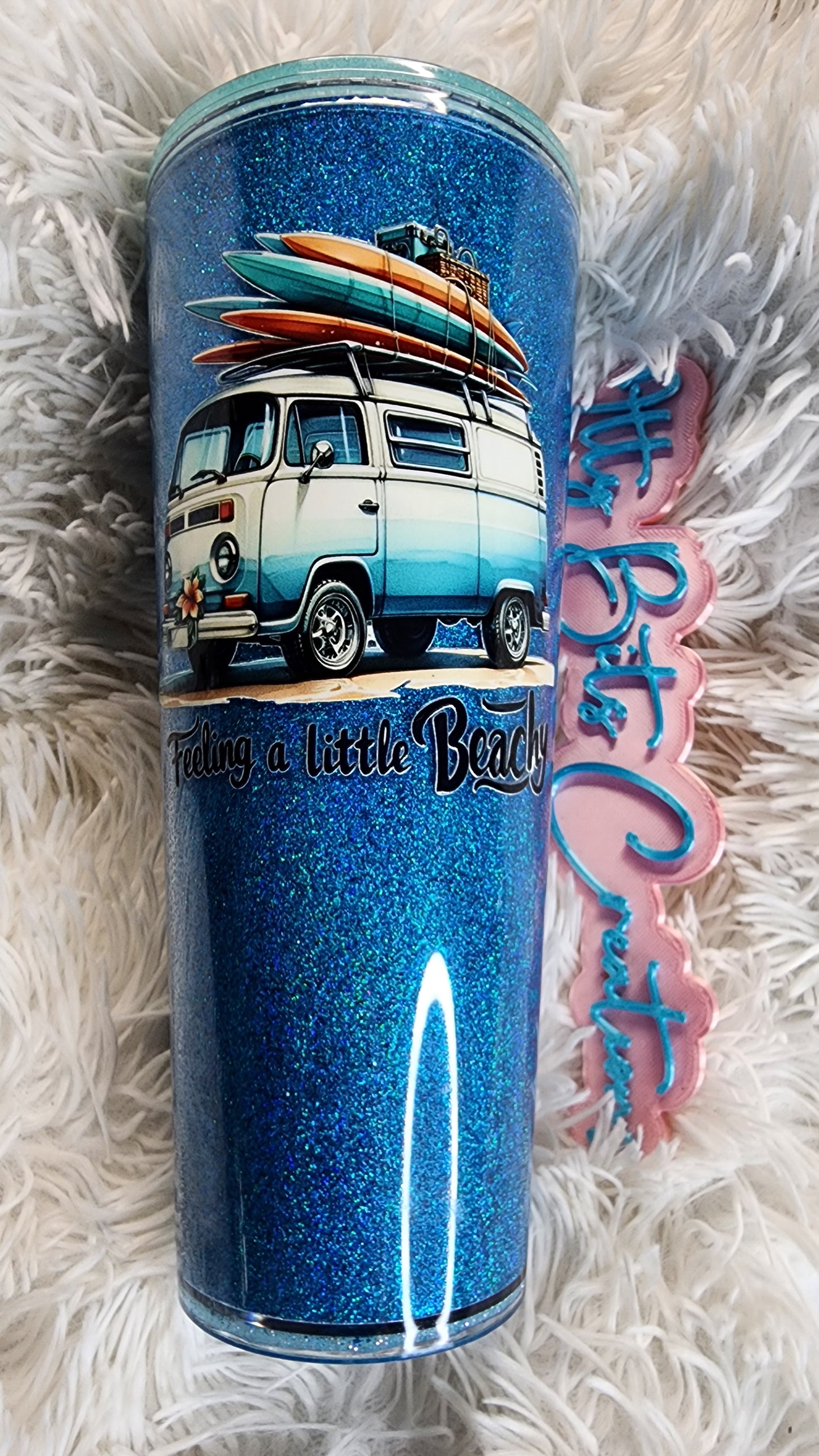 24 oz Beachy Van DRY Snowglobe