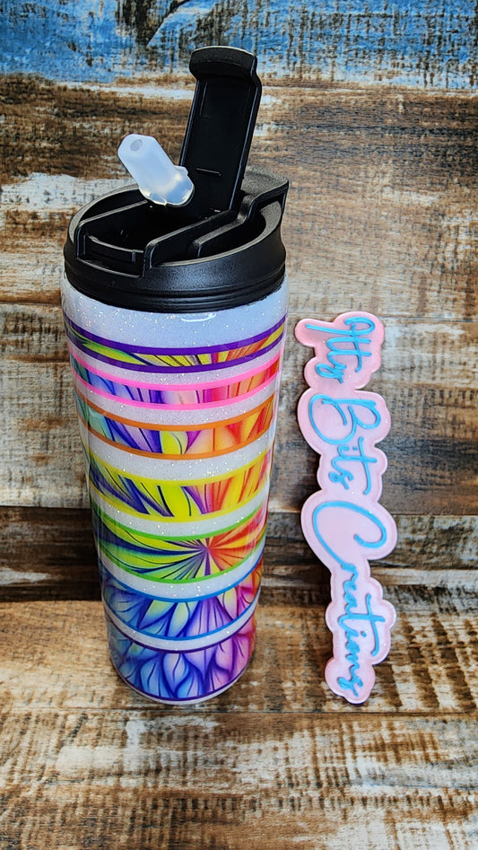 24 oz Hydro Colorful Stripes