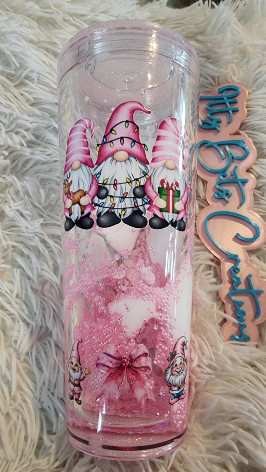 24 oz Acrylic Lava Pink Gnome