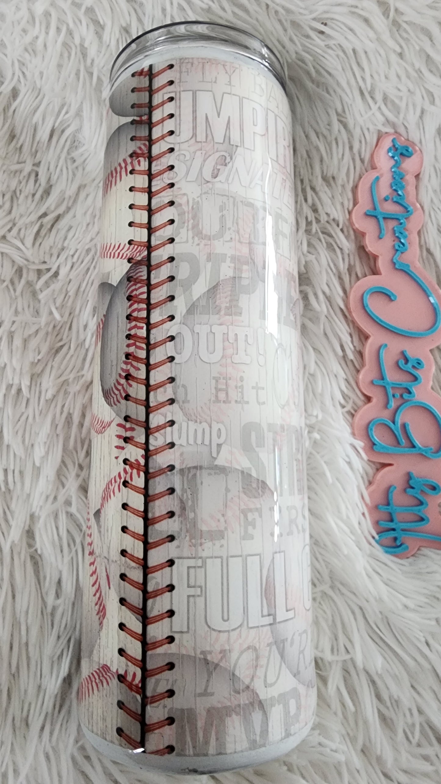 30 oz Baseball Cup