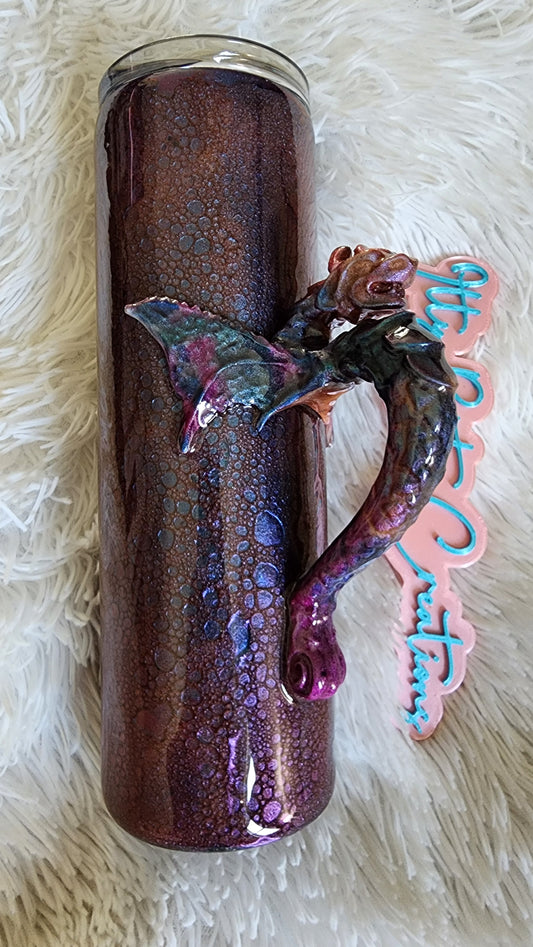 30 oz Dragon Scale Dragon Handle
