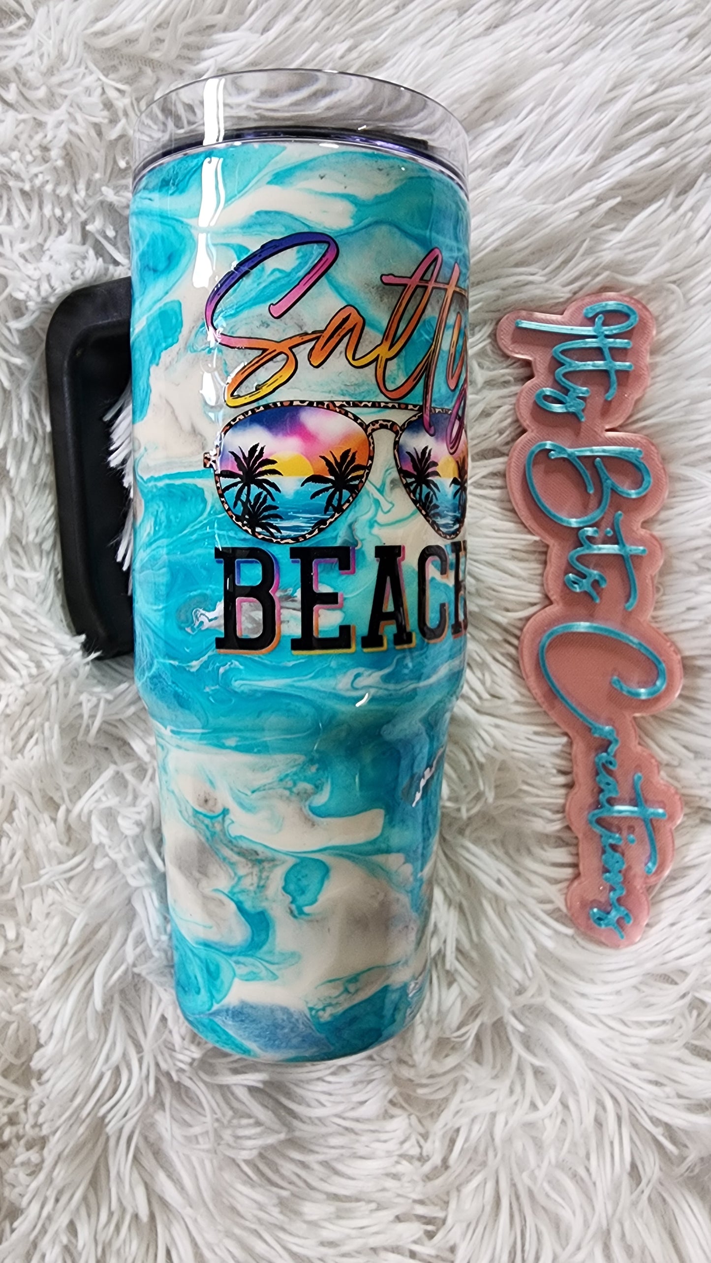 30 oz Handle Salty Beach