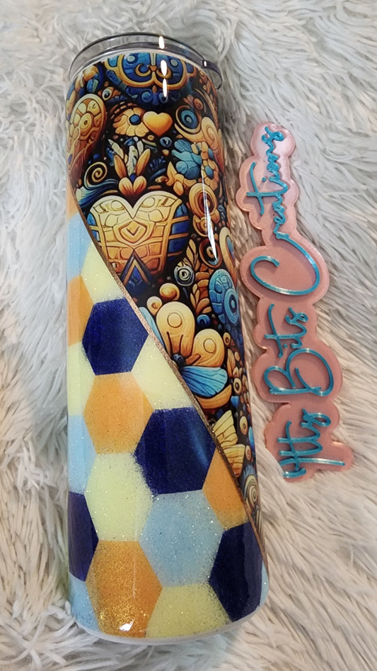 30 oz Honeycomb Hearts