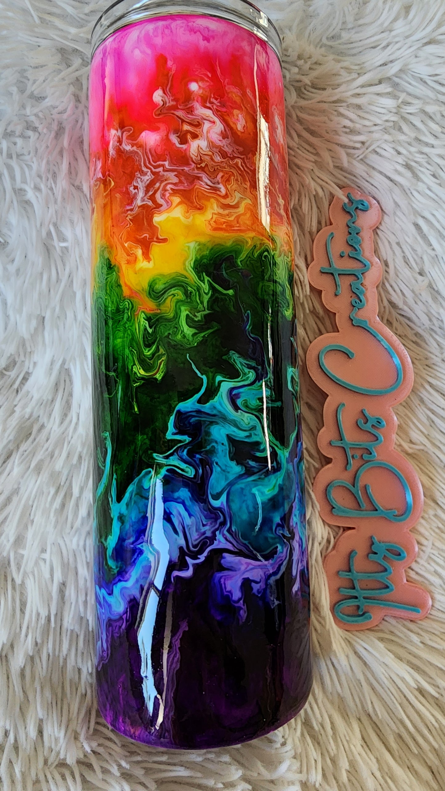 30 oz Melted Rainbow
