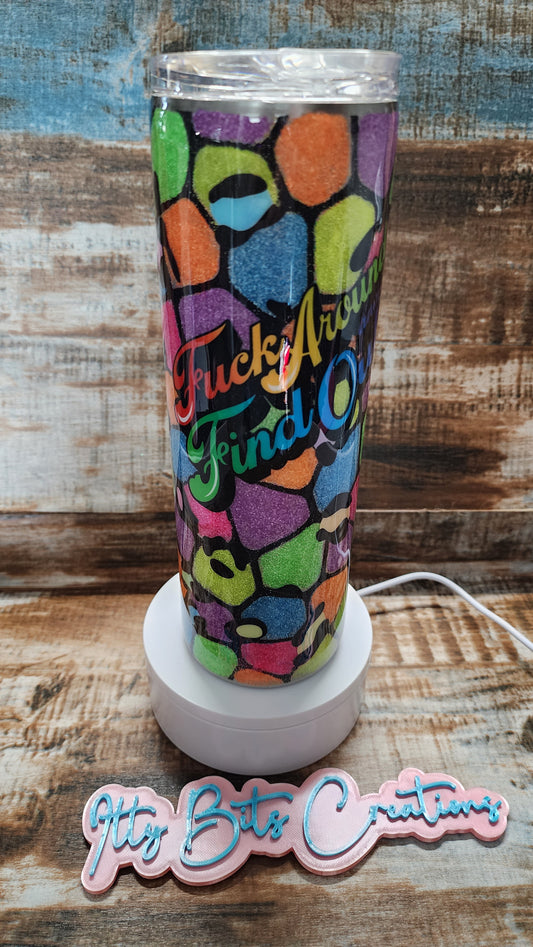 30 oz Rainbow FAFO