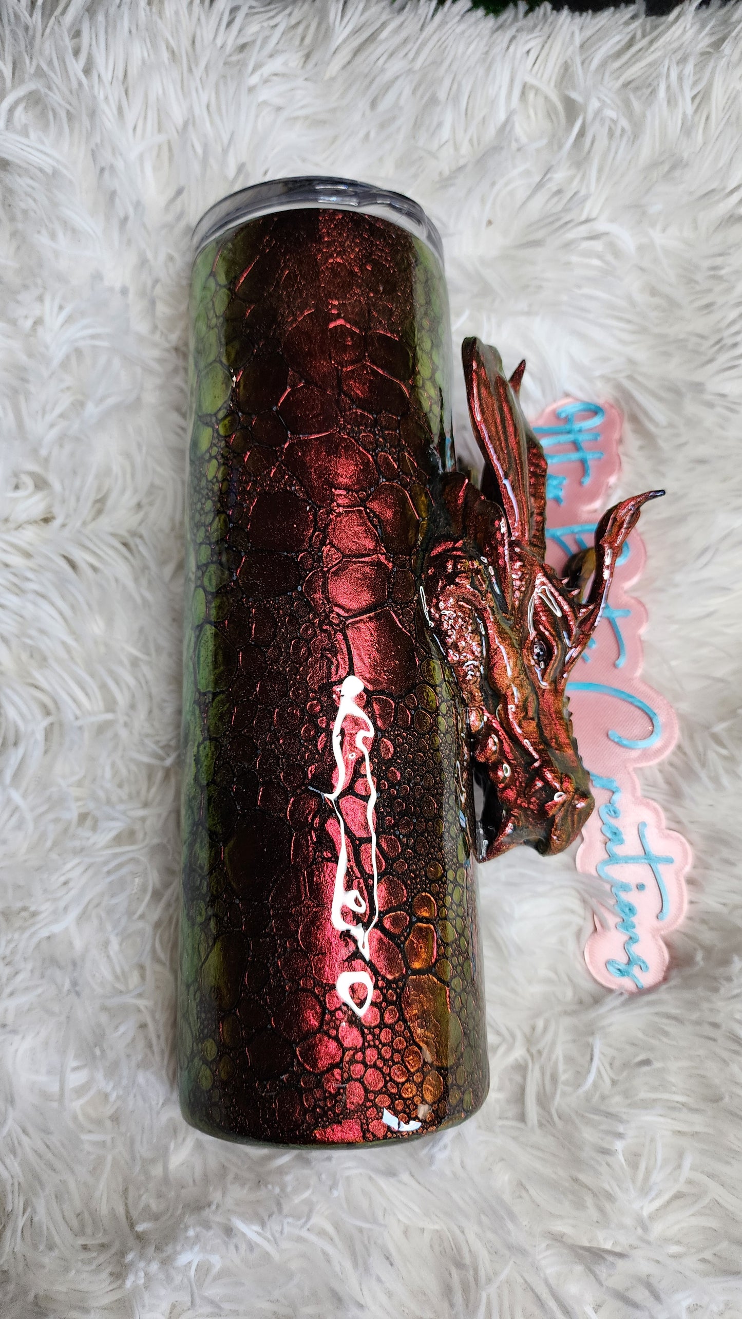 30 oz 3D Pyro Dragon