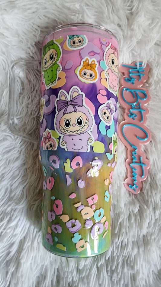 40 oz Paint Snow Globe LaBu