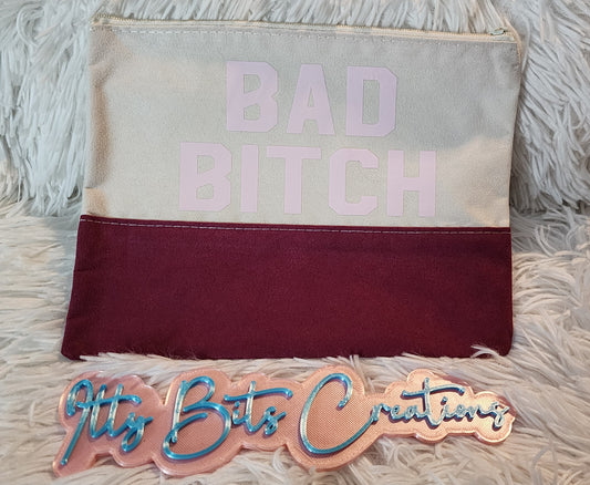 Bad Bitch makeup bag