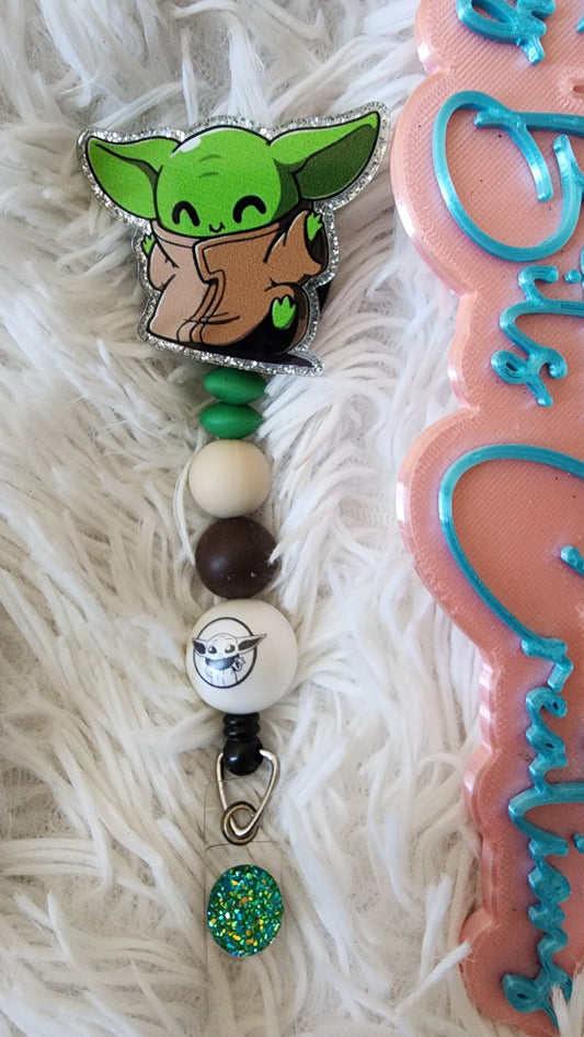 Badge Reel Baby YO