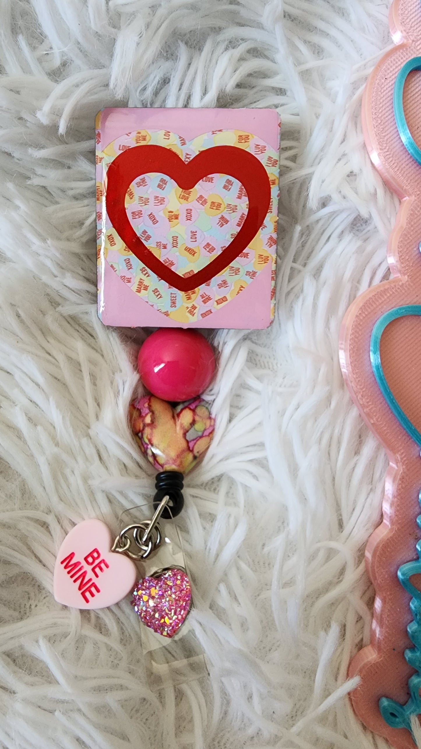 Badge Reel Heart Be Mine
