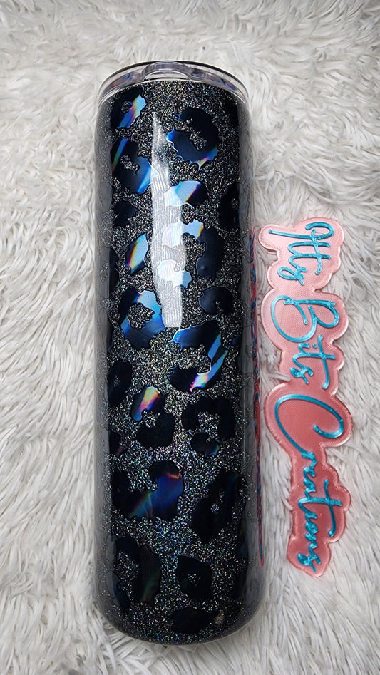 30 oz Charcoal Leopard