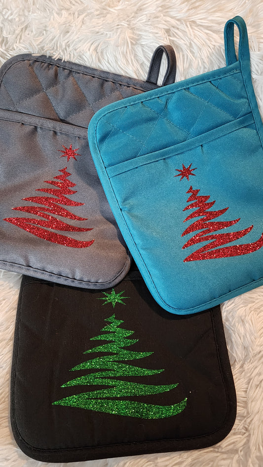 Christmas Tree potholder