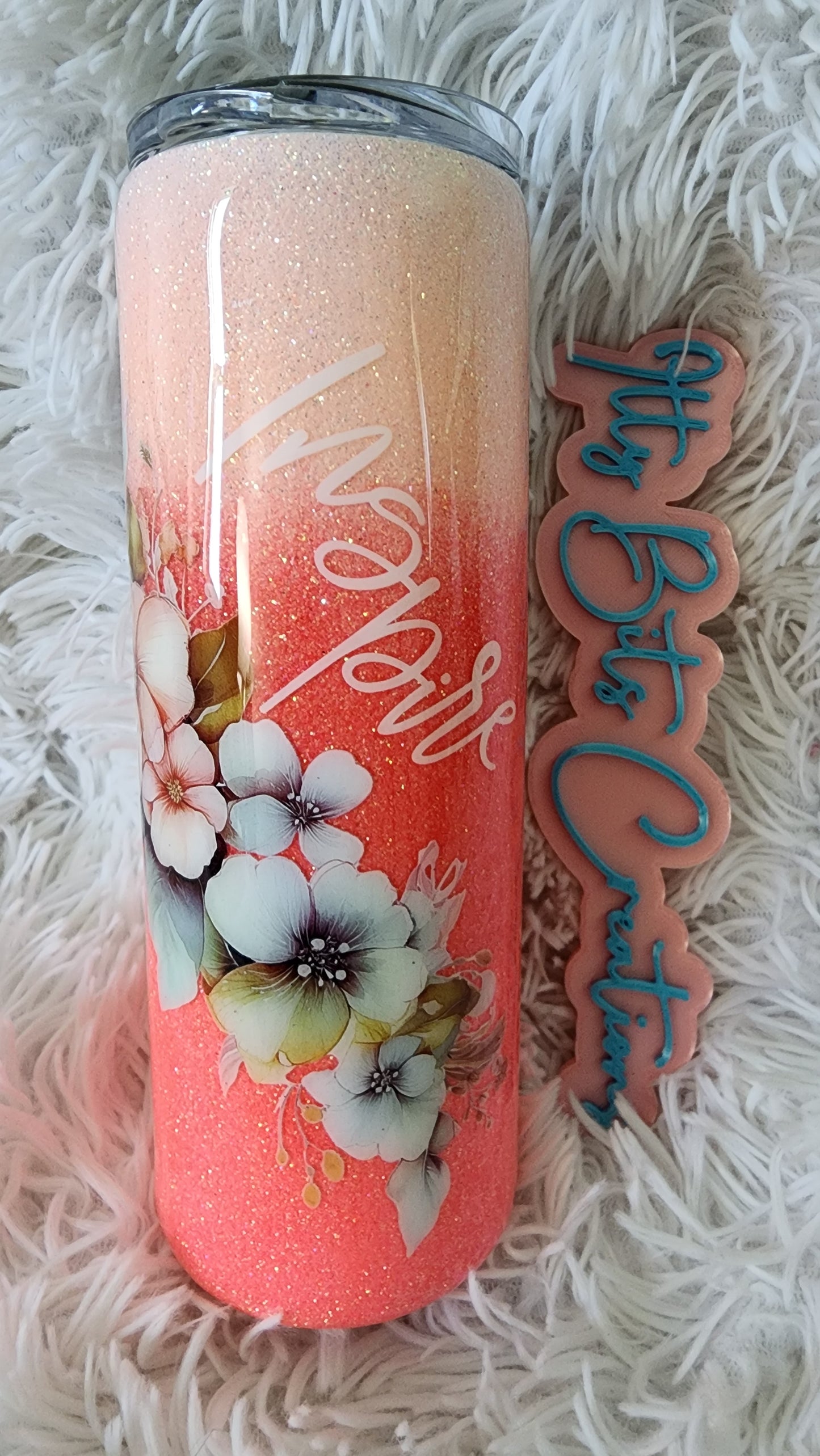 20 Oz Coral Ombre Inspire Tumbler