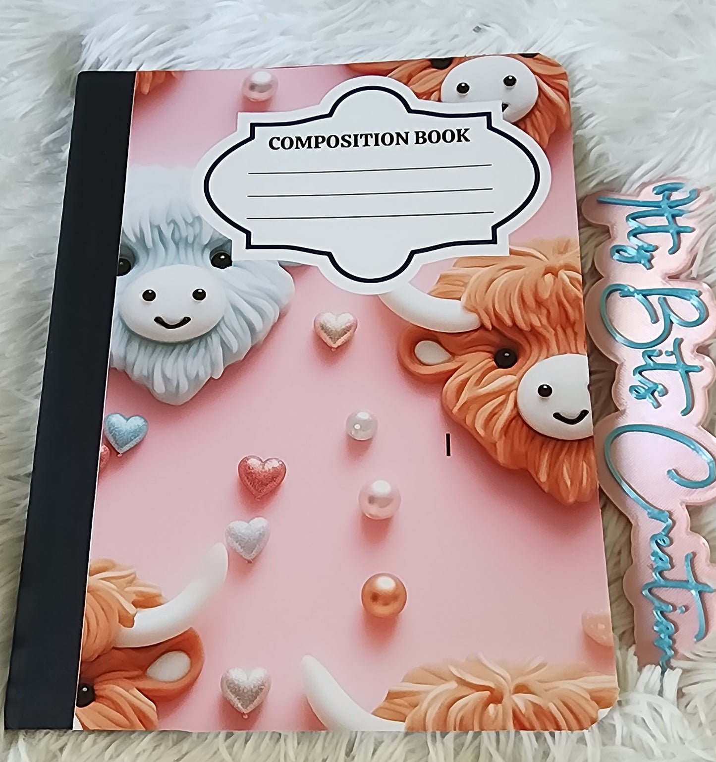 Cow Cupcakes Comp Notebook