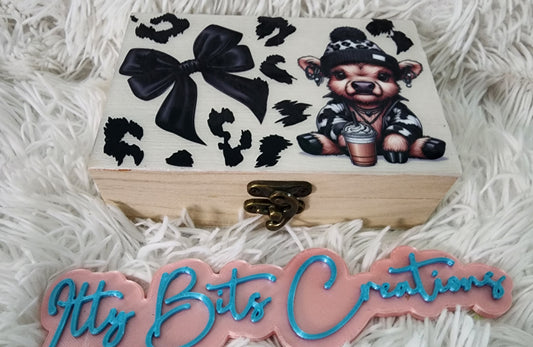 Cow Trinket Box