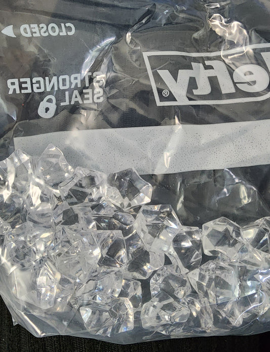 Faux Ice for Cup Toppers