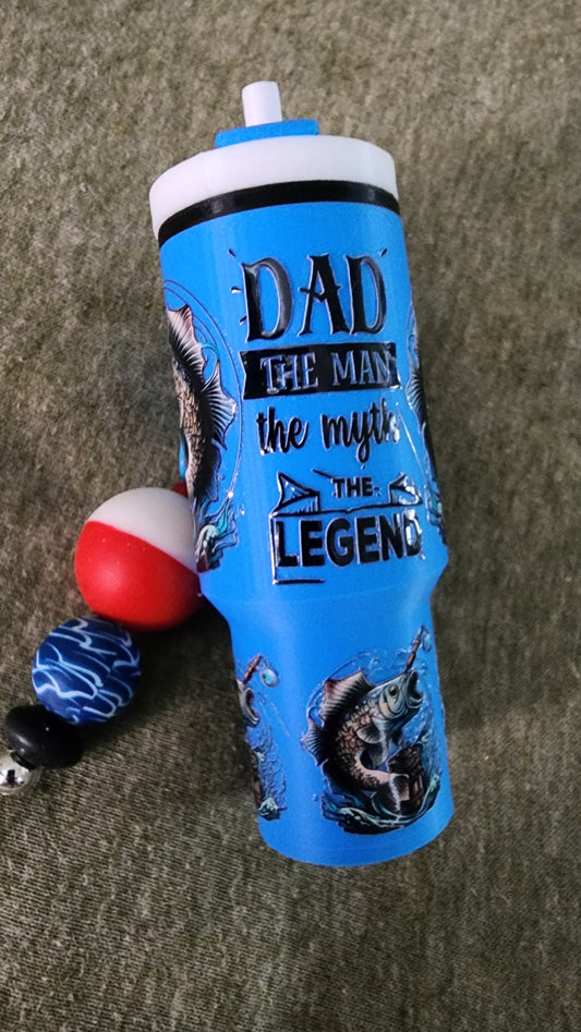 Dad Tumbler Keychain