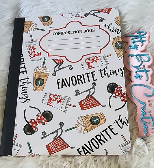 Favorite Things Comp Notebook