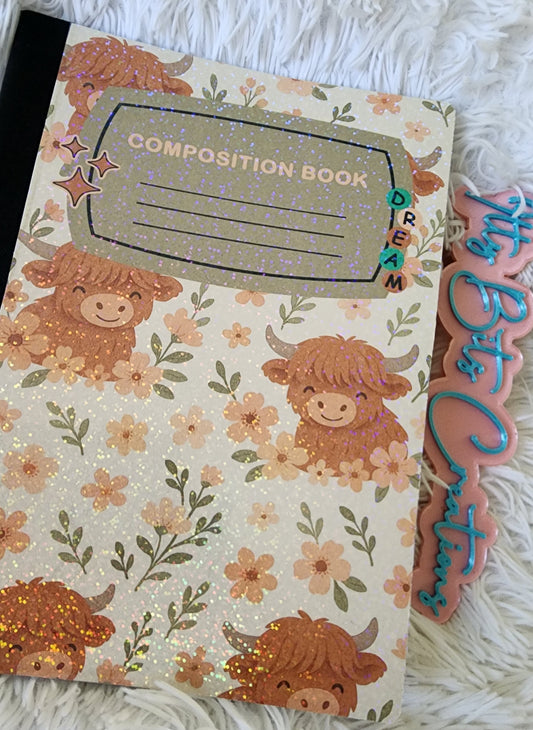 Highland Cow Notebook