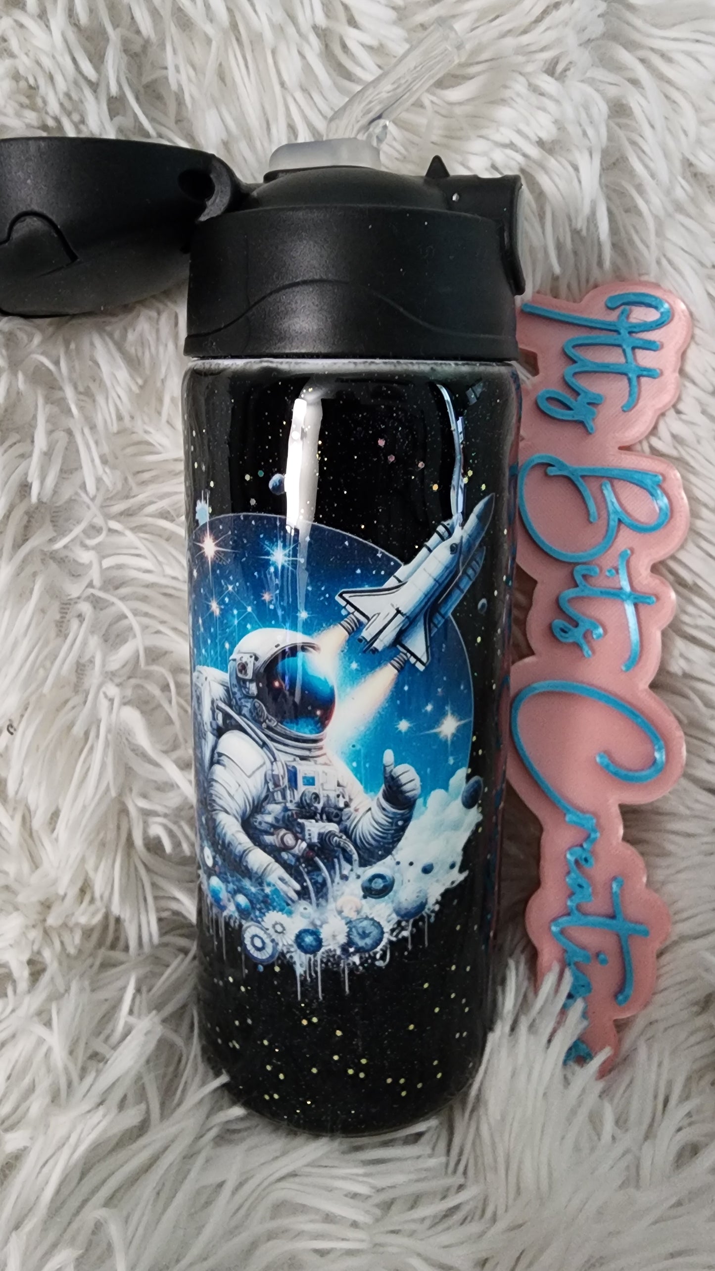 16 Oz Kids Astronaut Tumbler