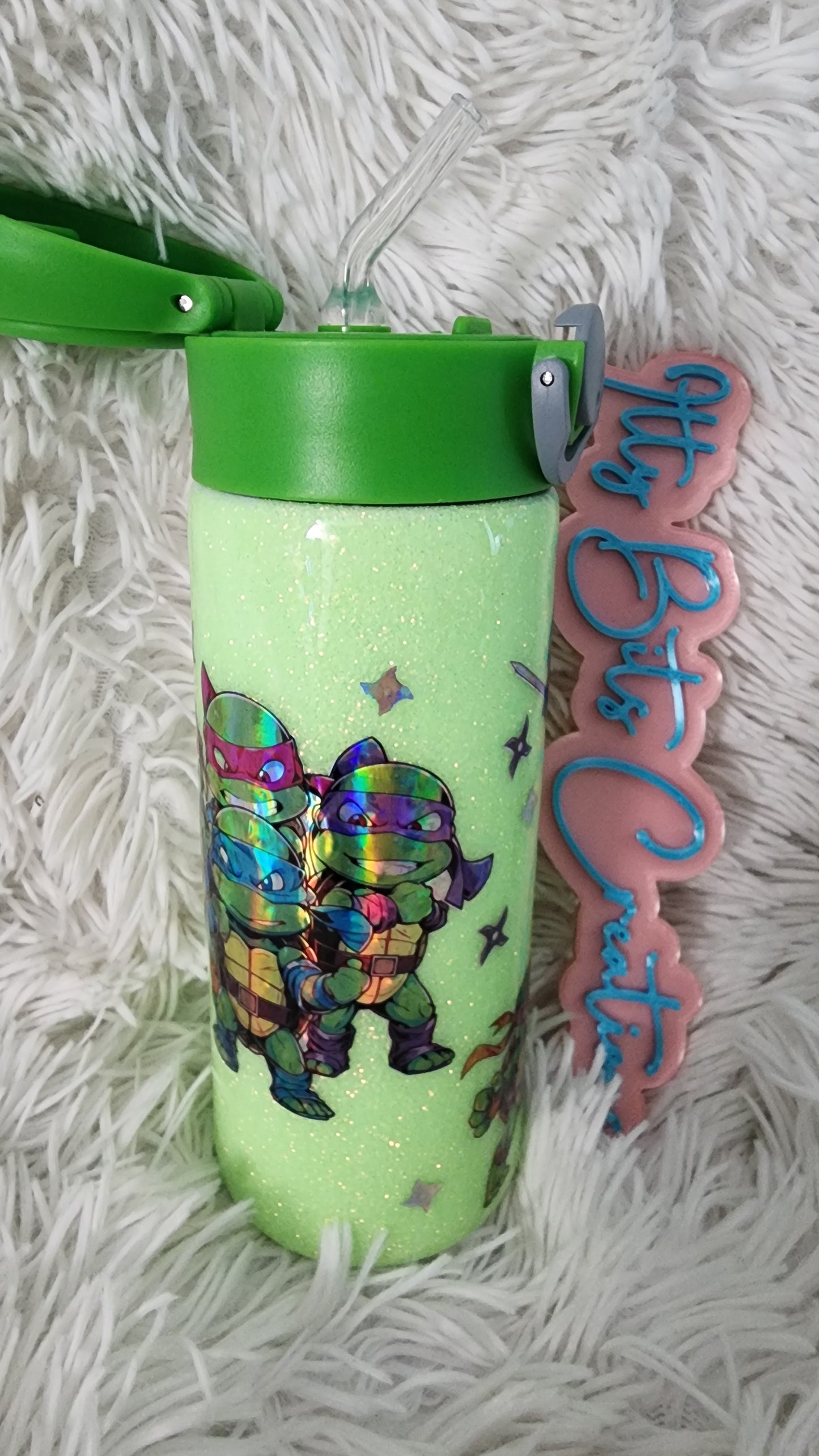 16 Oz Kids Turtles Tumbler