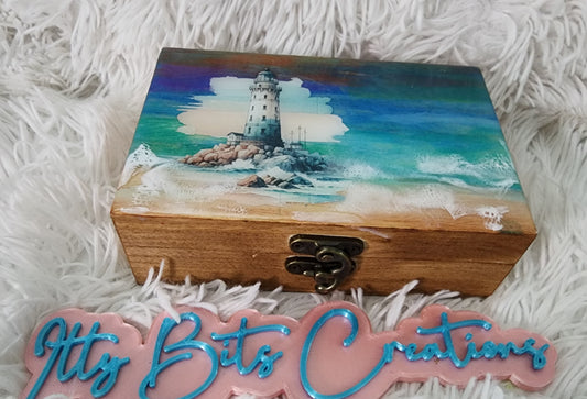 Lighthouse Trinket Box