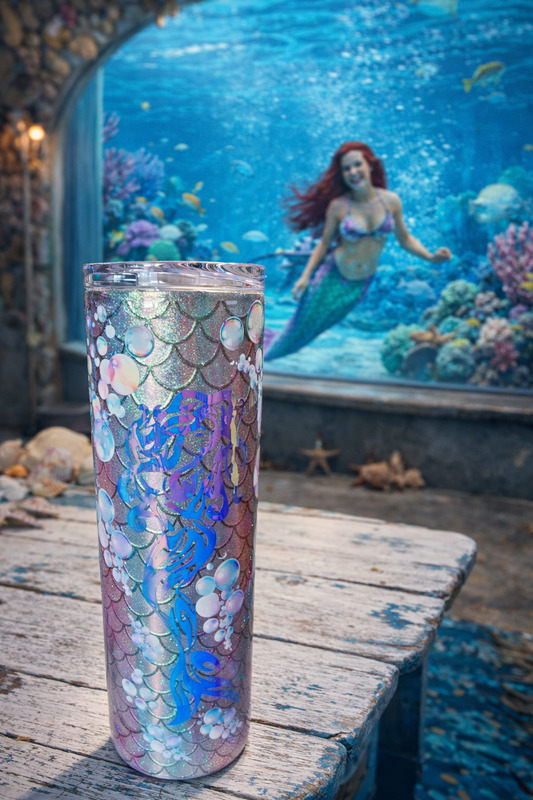 30 oz  Mermaid Show