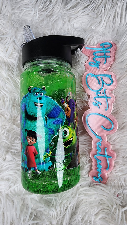 16 oz BOO kids flip lid snowglobe