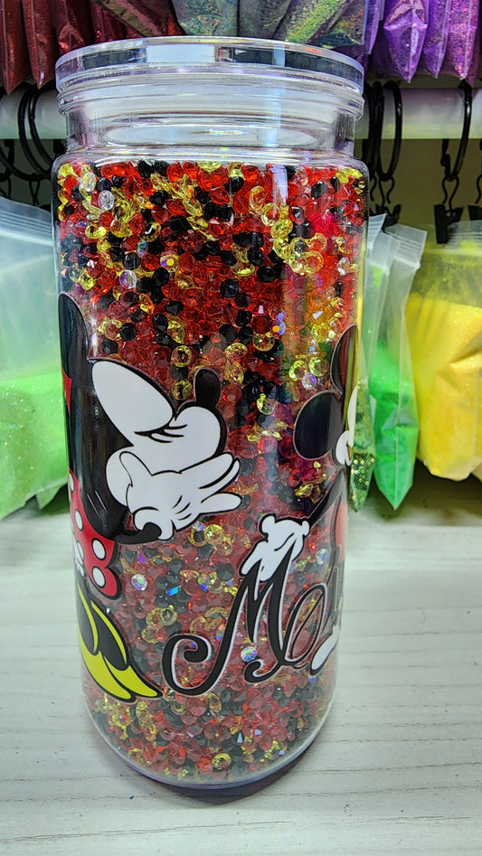 20 oz MOUSE snowglobe crystals