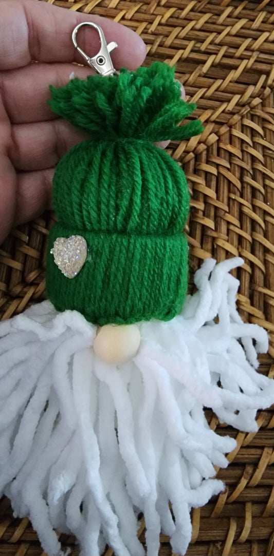 Mr Green Jeans keychain gnome