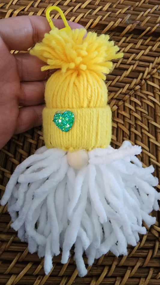 Mr. Sunshine keychain gnome