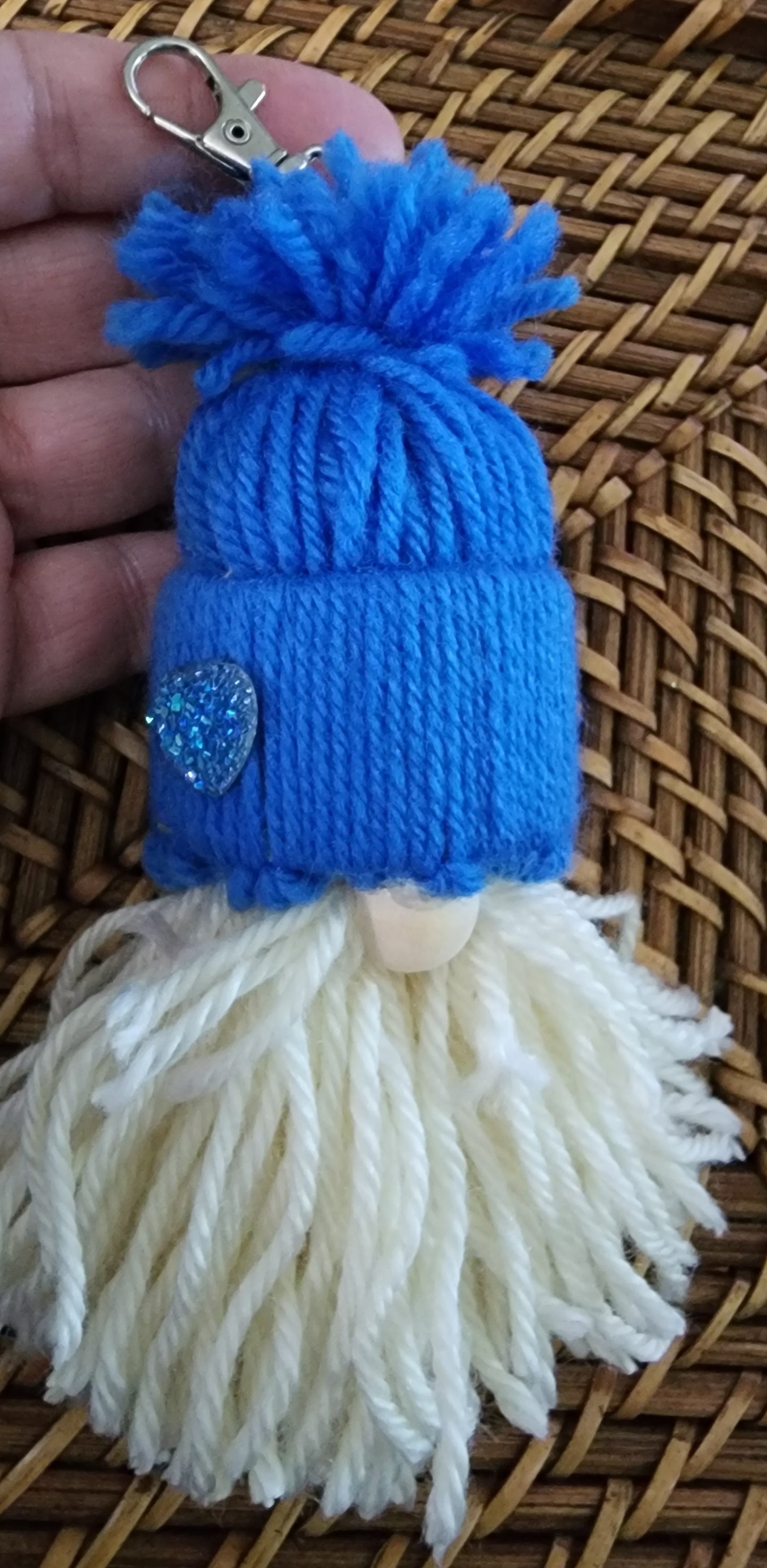 Ole Blue keychain gnome