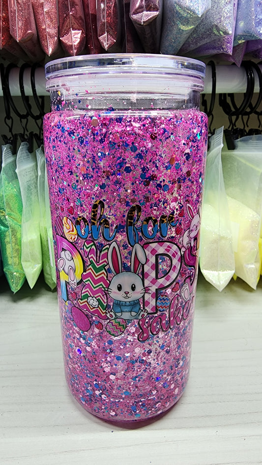 20 oz Peep snowglobe